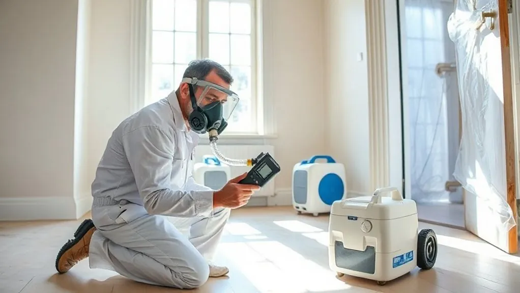 4-Stage Clearance Testing in Kensington — HSE-licensed specialists